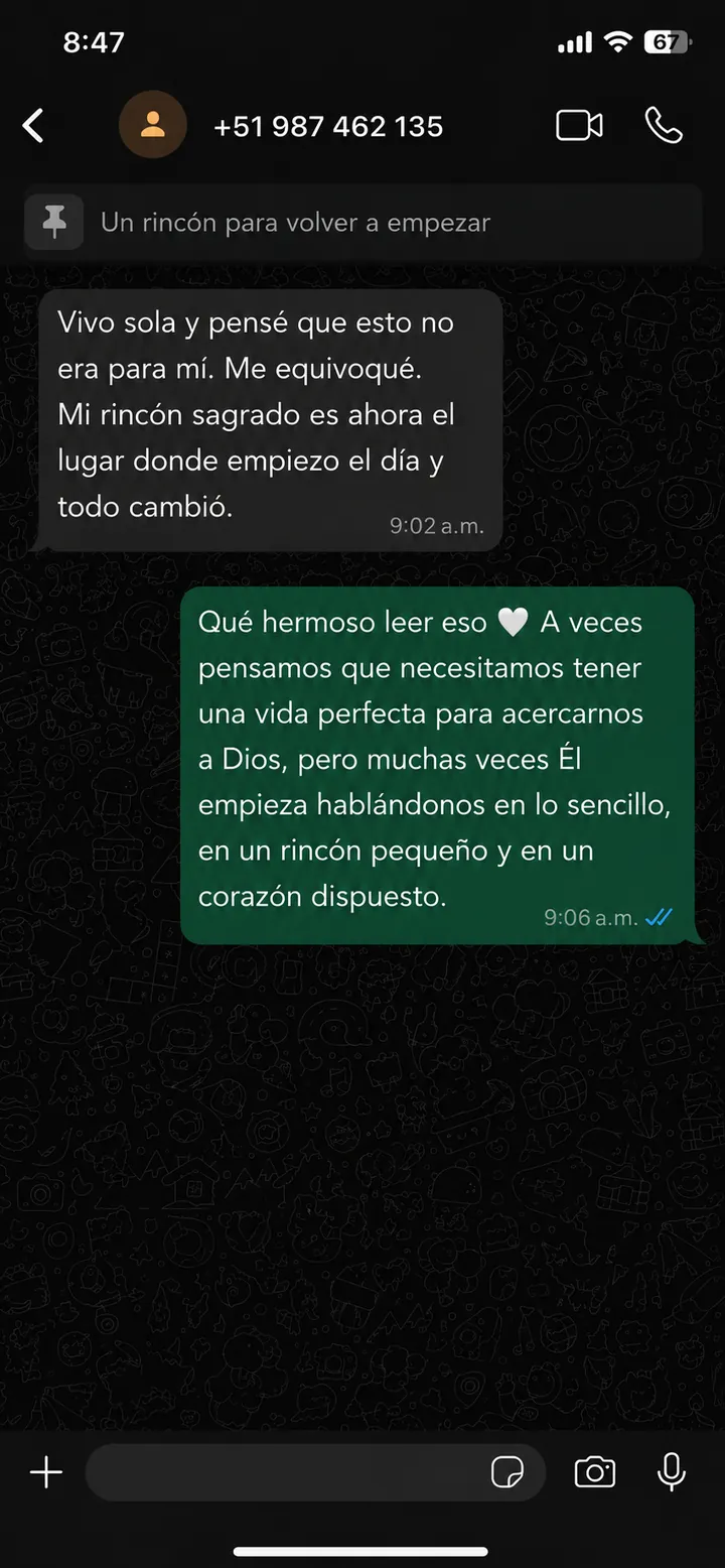 Testimonio WhatsApp 3